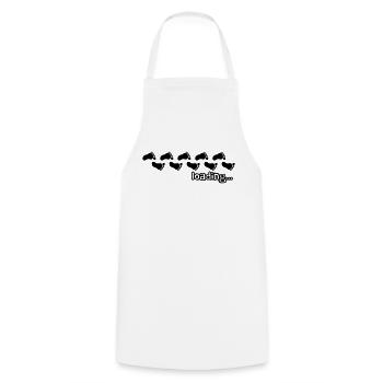 Loading Baby Design - Tablier de cuisine - blanc - Devant - AI Model Male 185 dark (185cm)