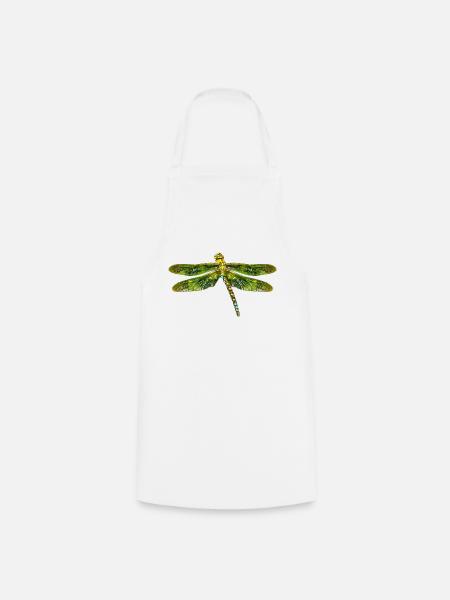 libellule - Tablier de cuisine - blanc