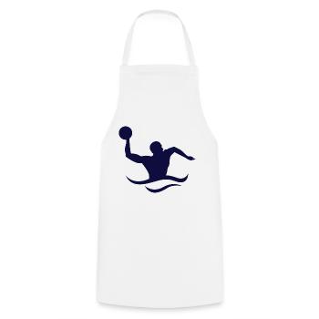 Water Polo Water Polo Water Polo - Tablier de cuisine - blanc - Devant - AI Model Male 185 dark (185cm)