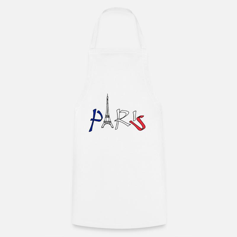 paris - Tablier de cuisine - blanc