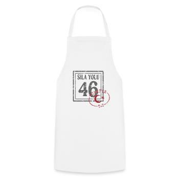 Kahramanmaraş - Cooking Apron - white - Front - AI Model Male 185 dark (185cm)