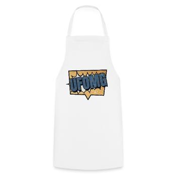 ass hoodies and sweatshirts area 51 raid - Cooking Apron - white - Front - AI Model Male 185 dark (185cm)