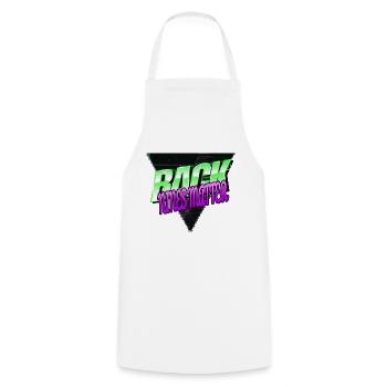 citation golfmug humour fillesgolf poison - Tablier de cuisine - blanc - Devant - AI Model Male 185 dark (185cm)