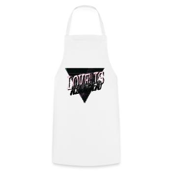 Beach Dinosaur Lover Beard Gang Bodybuilding - Cooking Apron - white - Front - AI Model Male 185 dark (185cm)