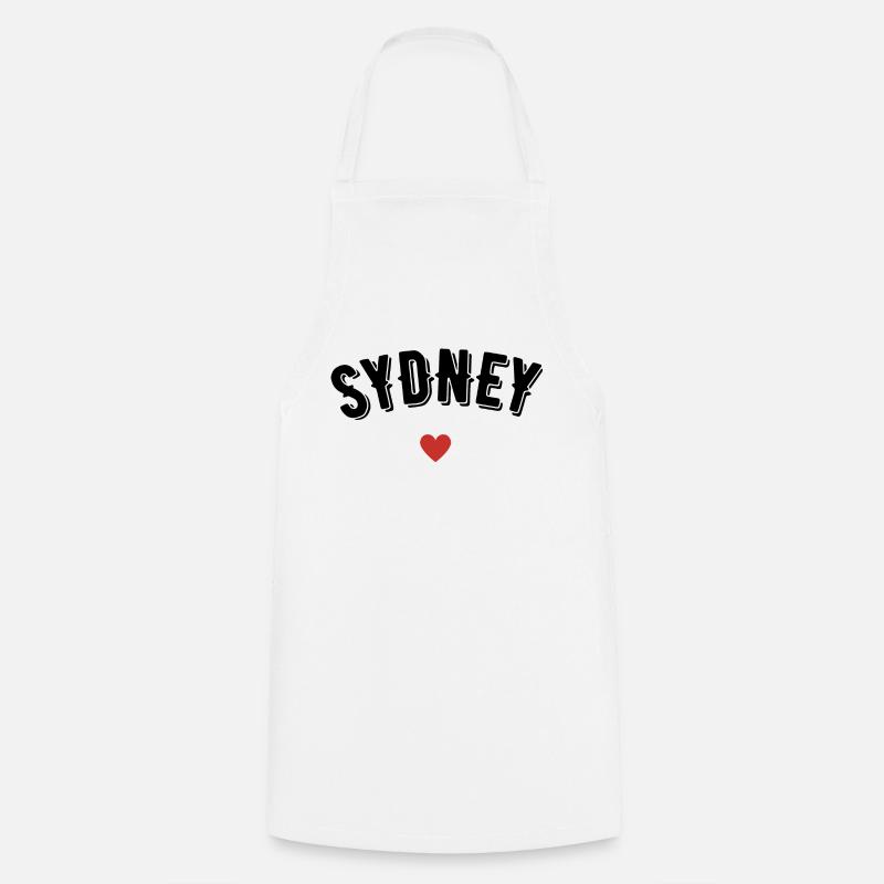 Sydney - Kochschürze - Weiß