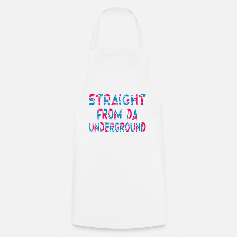 Directement de Da Underground - Tablier de cuisine - blanc