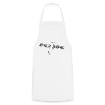 Skier Ski Design Ski Ski Tenue de ski - Tablier de cuisine - blanc - Devant - AI Model Male 185 dark (185cm)