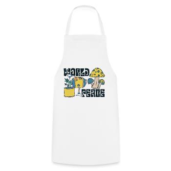 420 World Peace Drop The Tree - Cooking Apron - white - Front - AI Model Male 185 dark (185cm)