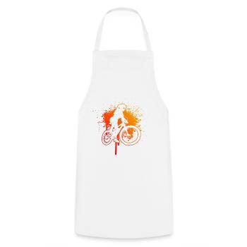 Cyclisme Femmes Cyclisme Cyclisme Homme - Tablier de cuisine - blanc - Devant - AI Model Male 185 dark (185cm)