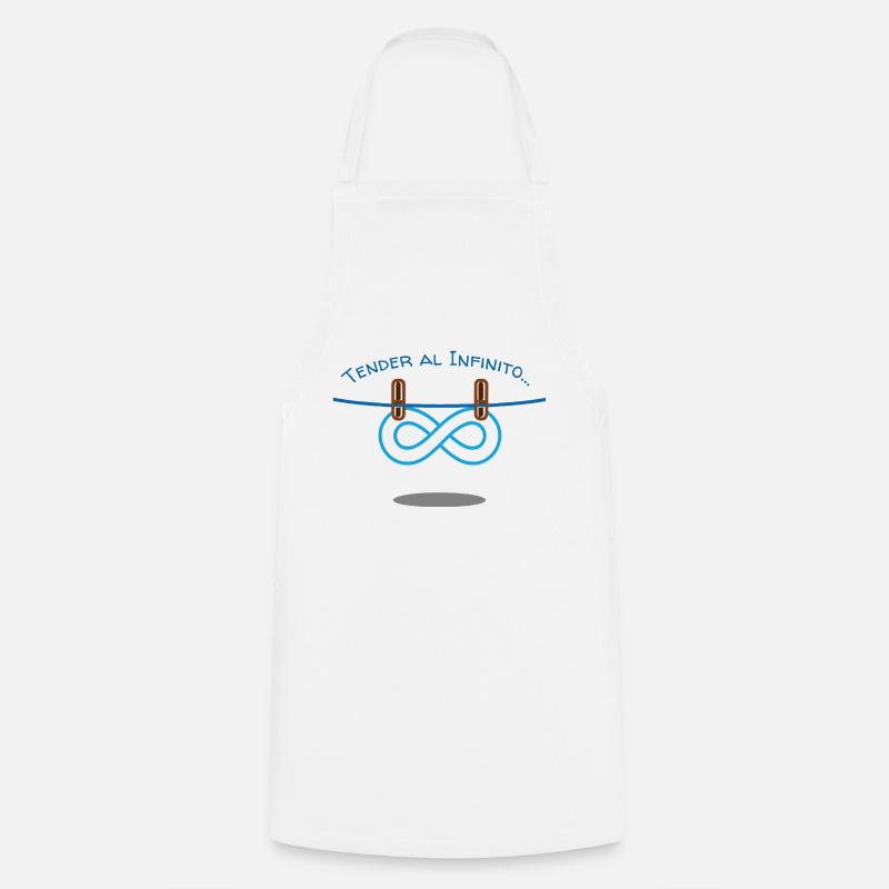 Tendre vers l’infini - Tablier de cuisine - blanc
