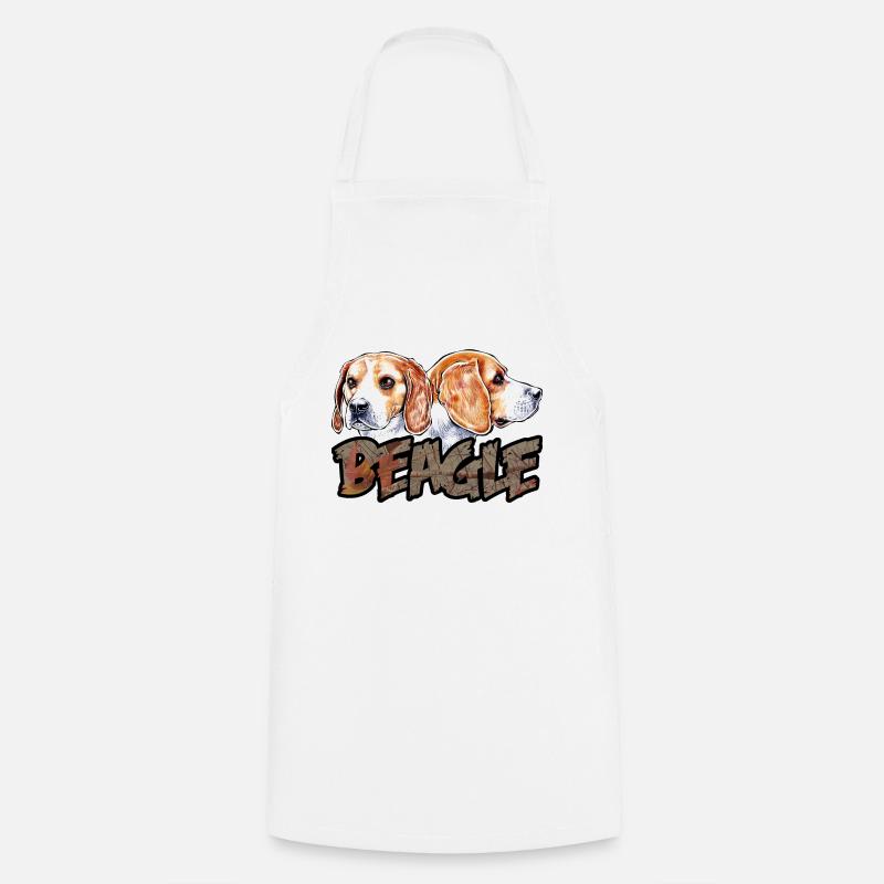 Beagle CO - Tablier de cuisine - blanc
