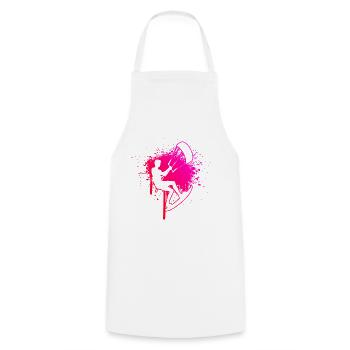 Kiting Femmes Kitesurfeur Kitesurf Kitesurf - Tablier de cuisine - blanc - Devant - AI Model Male 185 dark (185cm)