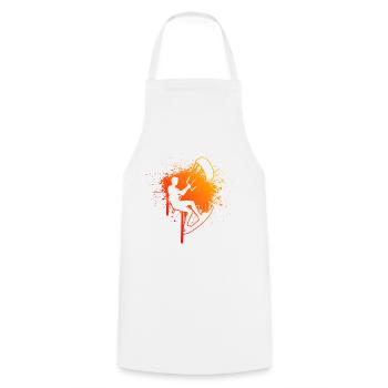 Kitesurf Femmes Kiting Kitesurf Kitesurfeur - Tablier de cuisine - blanc - Devant - AI Model Male 185 dark (185cm)