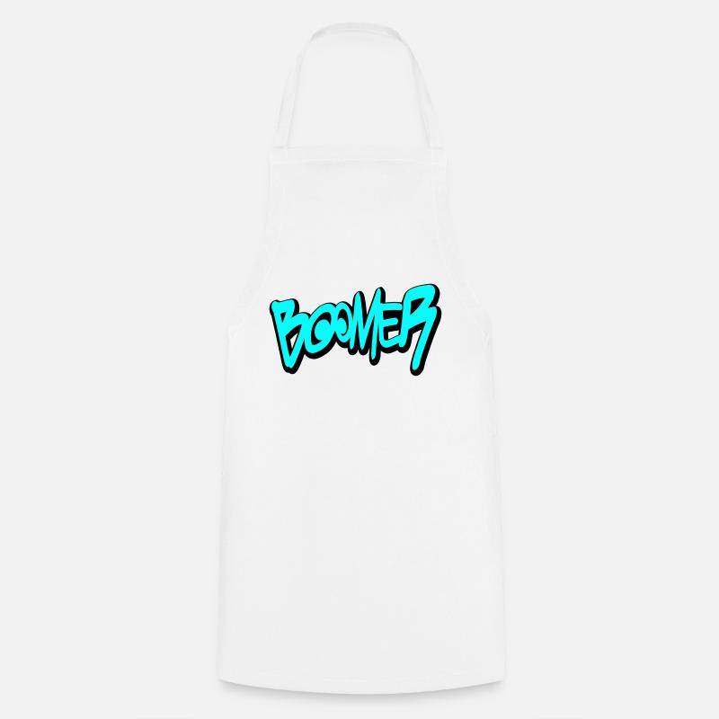 Boomer - Tablier de cuisine - blanc