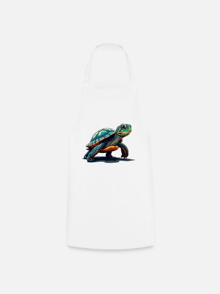 SCHILDKRÖTE - Kochschürze - Weiß