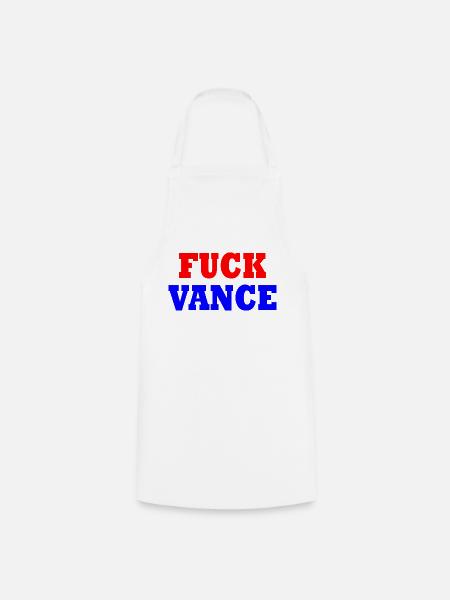 fuck vance - Kochschürze - Weiß