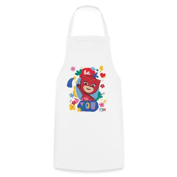 PJ Masks Be You With Owlette And Little Symbols - Cooking Apron - white - Front - AI Model Male 185 dark (185cm)