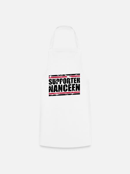 Supporter Nanceen vintage - Tablier de cuisine - blanc