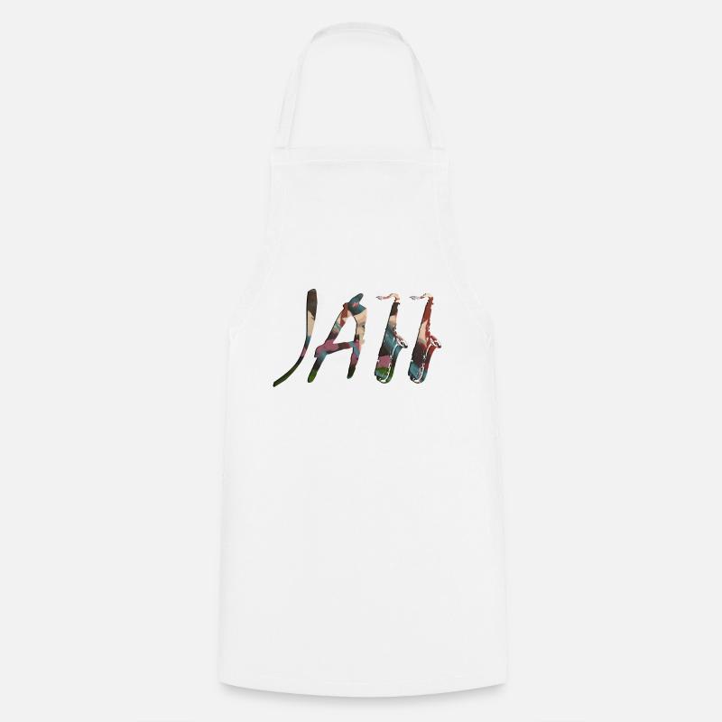 Jazz - Tablier de cuisine - blanc