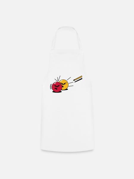 billard - Tablier de cuisine - blanc