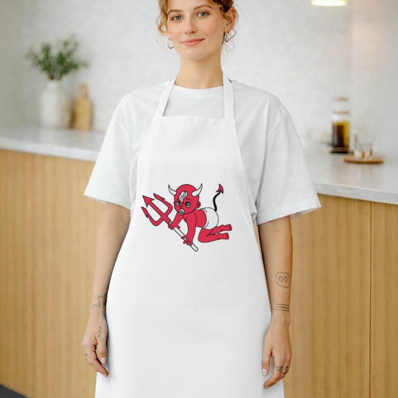 evil devil demon hell devil satan crawling pacifie Cooking Apron