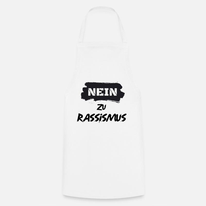 rassismus - Kochschürze - Weiß
