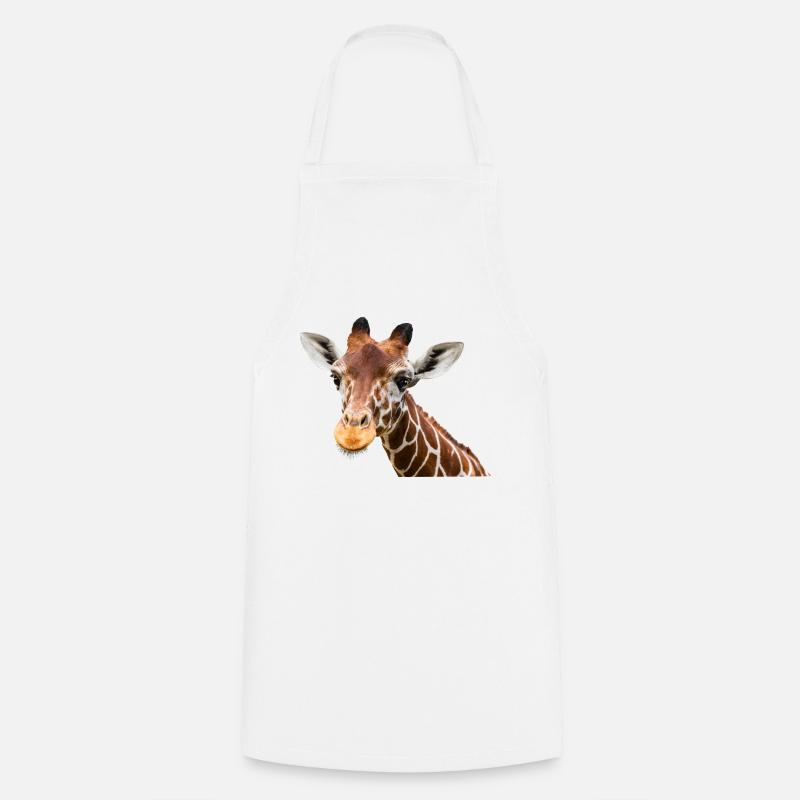 Giraffe - Kochschürze - Weiß