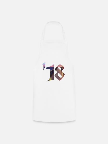 '18 - Kochschürze - Weiß