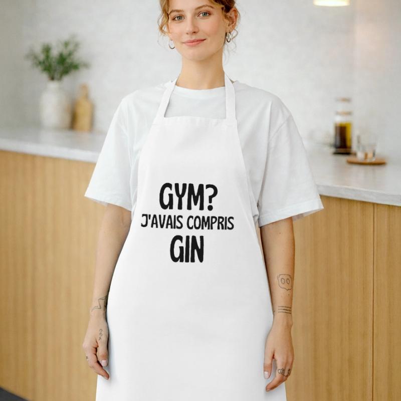 j'avais compris gin Tablier de cuisine