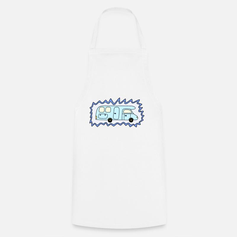 Campeur - Tablier de cuisine - blanc