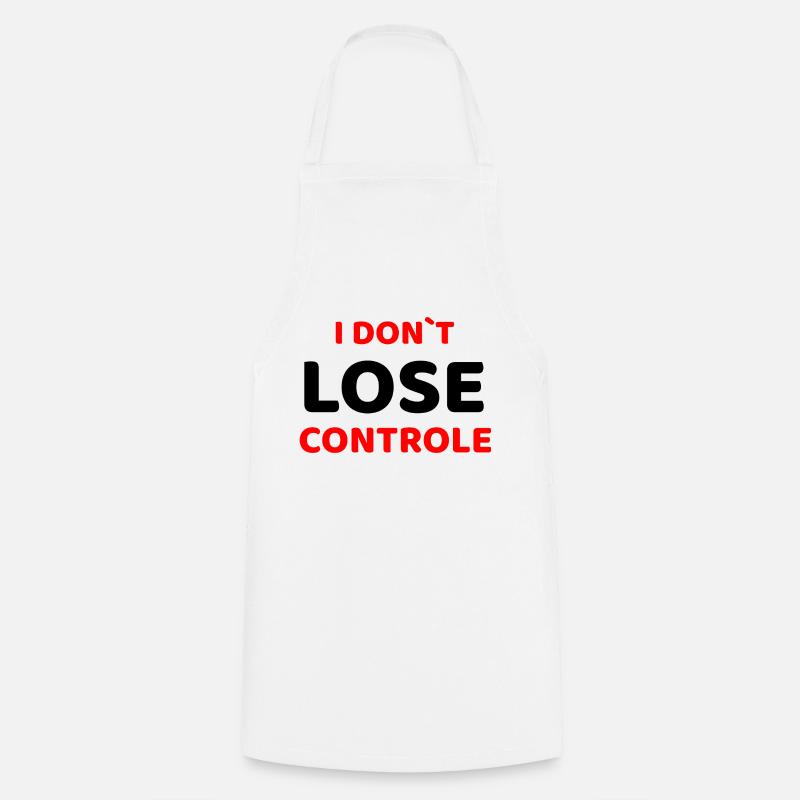 JE NE PERDS PAS COTROLE - Tablier de cuisine - blanc