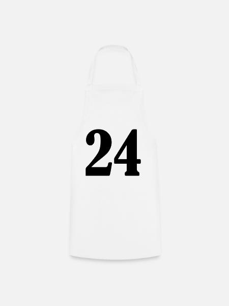 24 - Kochschürze - Weiß