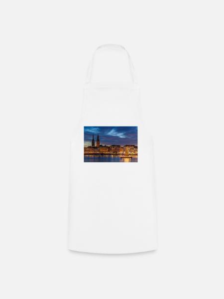 Binnenalster - Kochschürze - Weiß