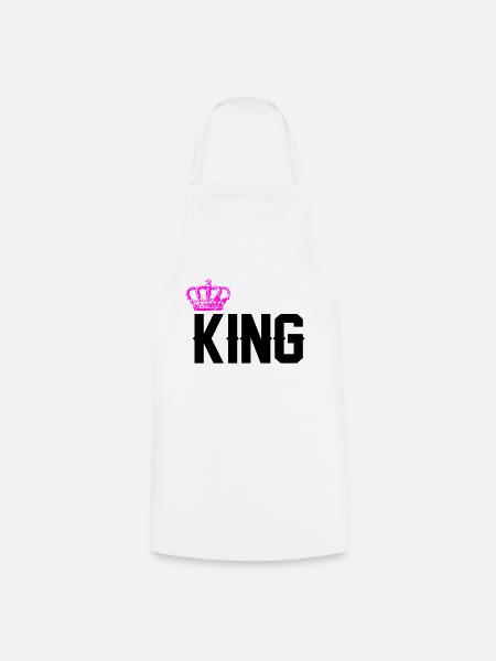 king - Kochschürze - Weiß