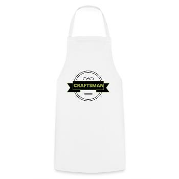 Artisan bricoleur Artisan Artisan Outil Construction - Tablier de cuisine - blanc - Devant - AI Model Male 185 dark (185cm)