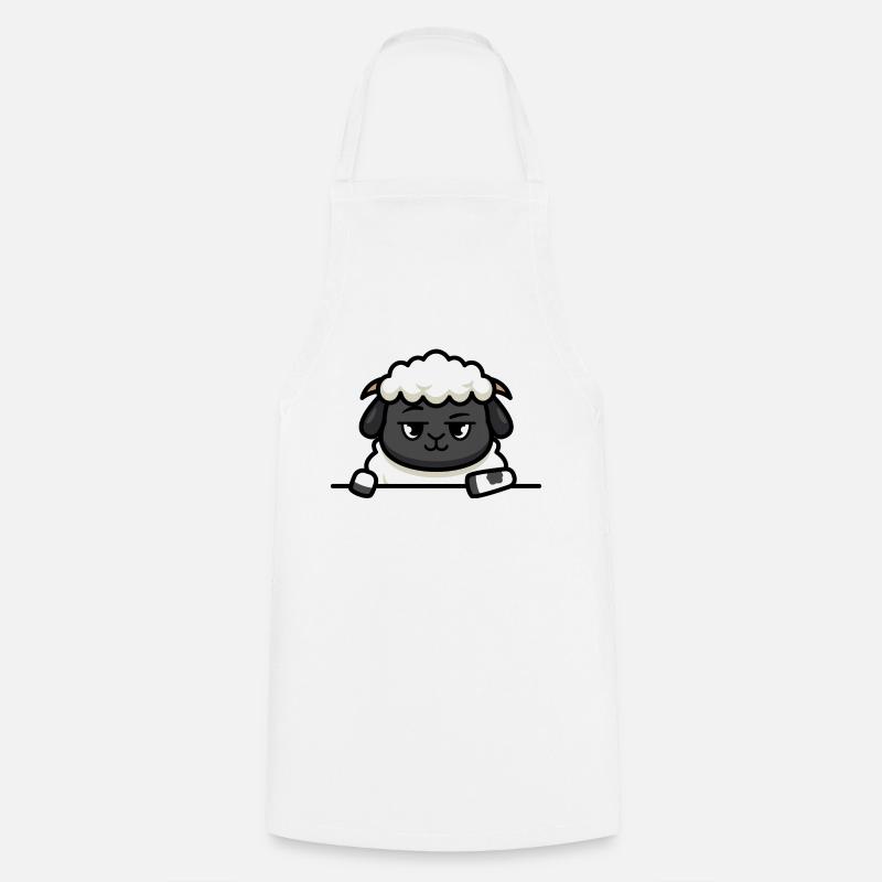 Stylish lamb - Cooking Apron - white