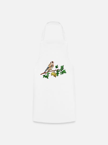 Oiseau - Tablier de cuisine - blanc