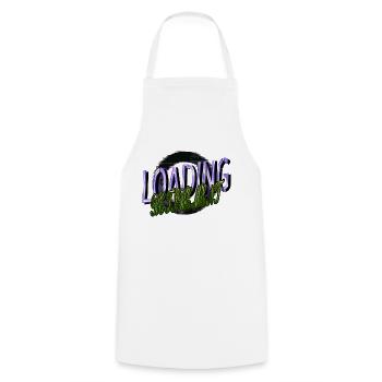 quote statement 2022 retirement gift funny sayings - Cooking Apron - white - Front - AI Model Male 185 dark (185cm)