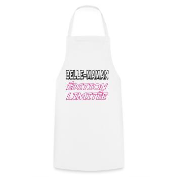 BELLE MAMAN édition limitée - Tablier de cuisine - blanc - Devant - AI Model Male 185 dark (185cm)