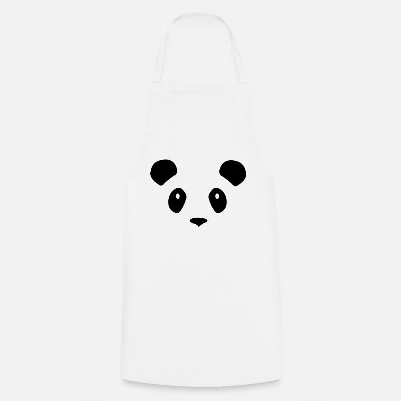 Panda - Cooking Apron - white