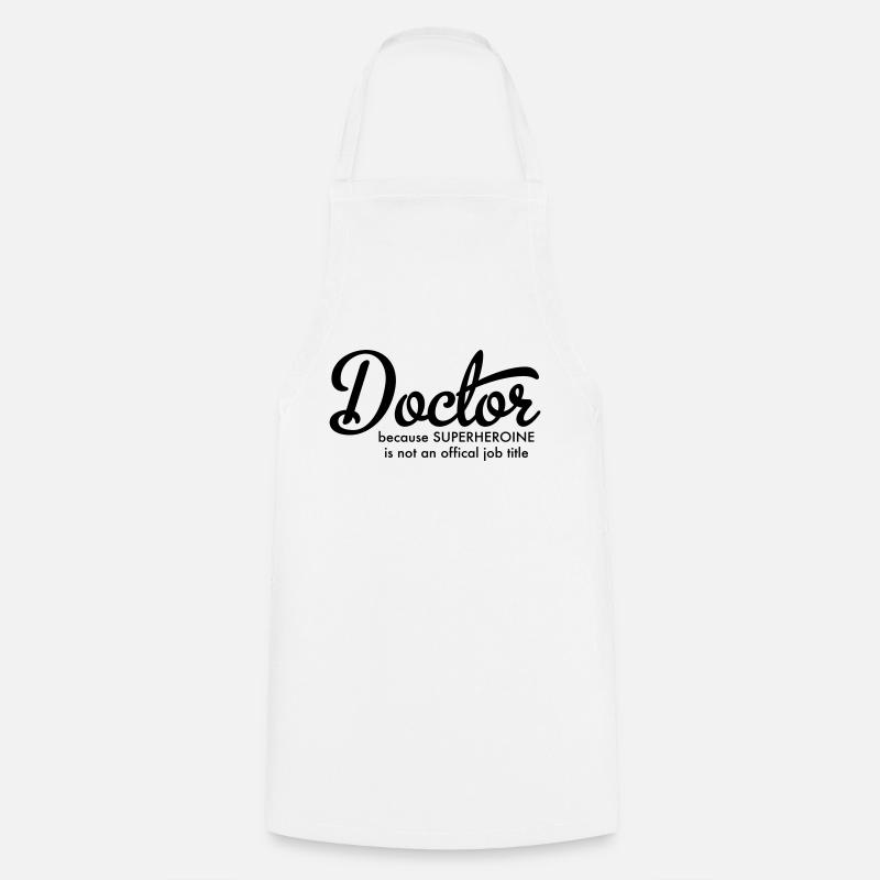 Docteur - Tablier de cuisine - blanc