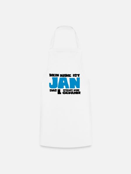 jan - Kochschürze - Weiß