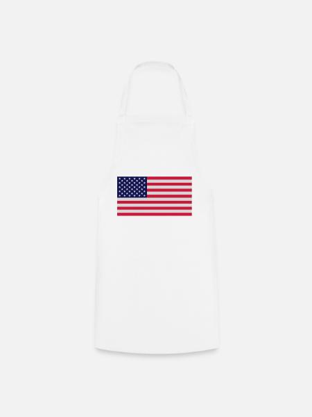 USA! - Kochschürze - Weiß