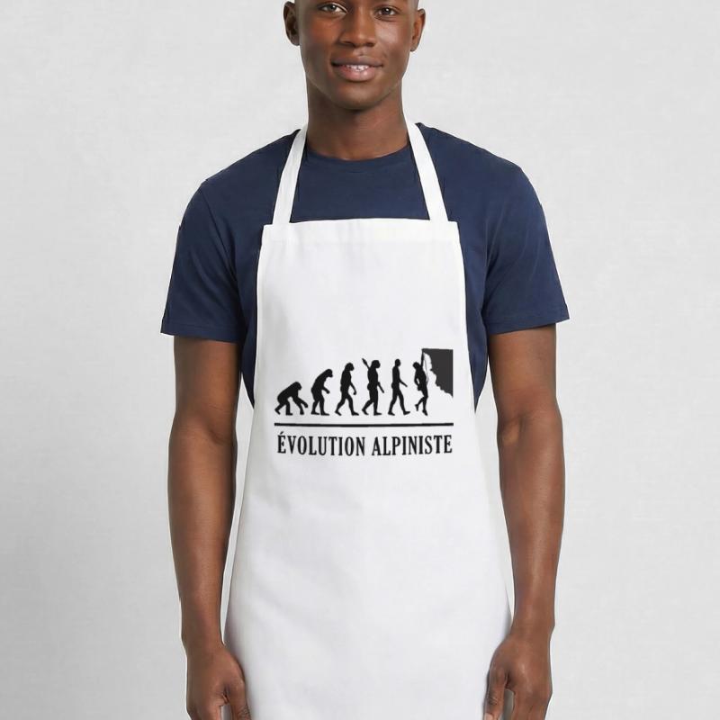 Évolution Alpinisme - Evolution Alpiniste Tablier de cuisine