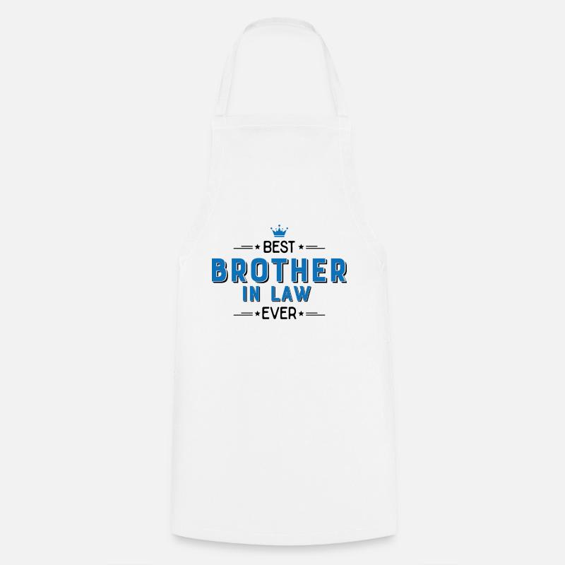 beau-frère - Tablier de cuisine - blanc