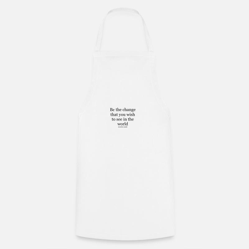 Slogan de motivation - Tablier de cuisine - blanc