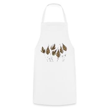 Liste - Tablier de cuisine - blanc - Devant - AI Model Male 185 dark (185cm)