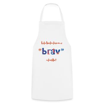 Fun Christmas design for everyone! - Cooking Apron - white - Front - AI Model Male 185 dark (185cm)