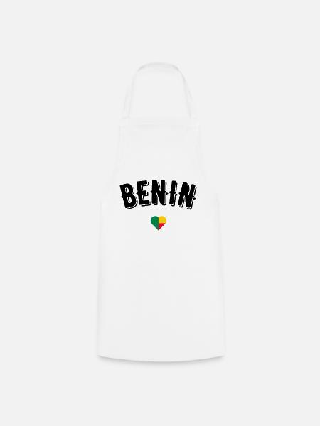 Benin - Kochschürze - Weiß