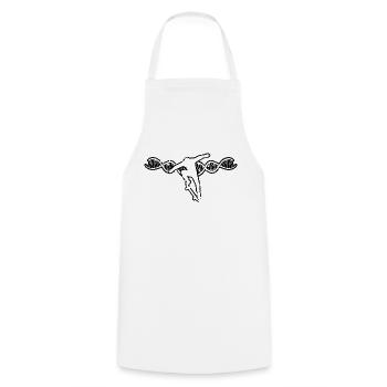 Skateboard Skating Longboard Skater Skateboarding - Tablier de cuisine - blanc - Devant - AI Model Male 185 dark (185cm)